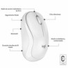 Mouse Logitech M240 White