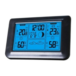 Multi-function Weather Station ELBE WSM500 Black