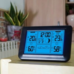 Multi-function Weather Station ELBE WSM500 Black