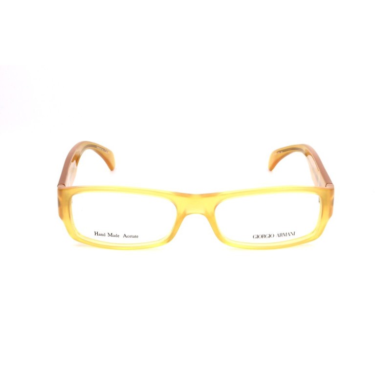 Men'Spectacle frame Armani GA-806-PD9 ø 53 mm Yellow