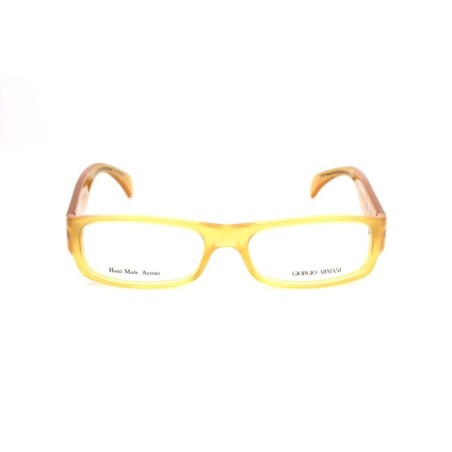 Men'Spectacle frame Armani GA-806-PD9 ø 53 mm Yellow