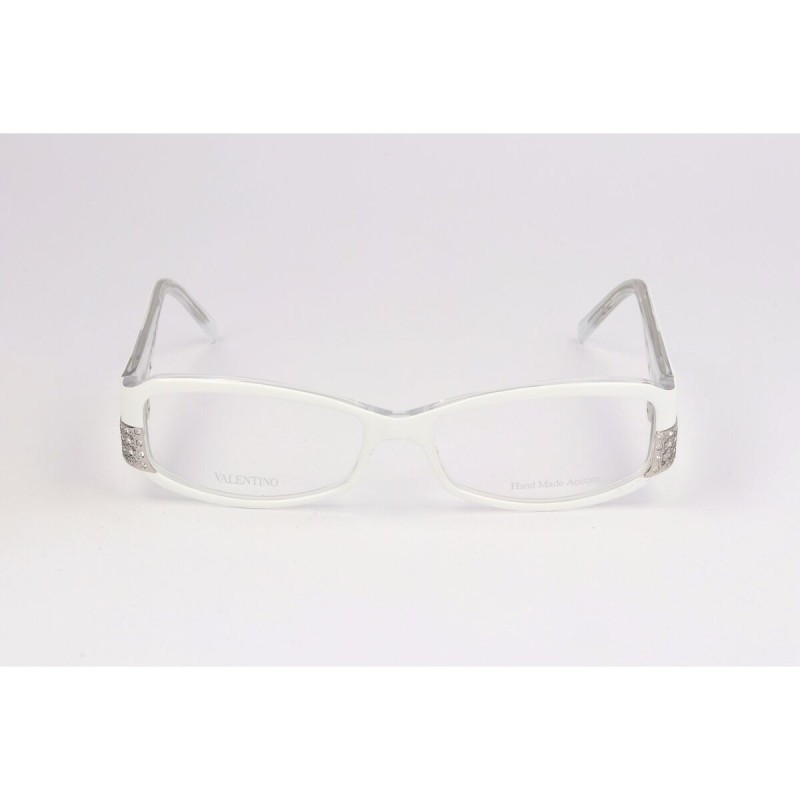 Unisex' Spectacle frame Valentino VAL-5657-FGX White Ø 52 mm