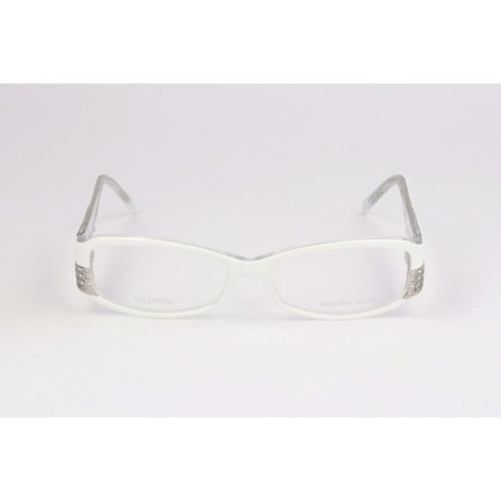 Unisex' Spectacle frame Valentino VAL-5657-FGX White Ø 52 mm