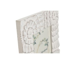 Photo frame Home ESPRIT White Crystal MDF Wood Romantic 26,5 x 1,5 x 32 cm