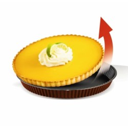 Tartlets tin Tefal Ø 30 cm Brown