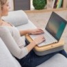 Portable Laptop Desk with Storage Tray Larage InnovaGoods