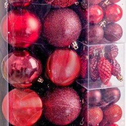 Christmas Baubles Red (50 Units)