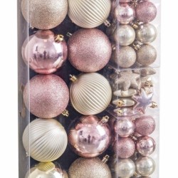 Christmas Baubles Pink (58 Units)