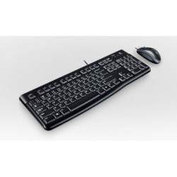 Keyboard Logitech LGT-MK120-US Black Dutch QWERTY