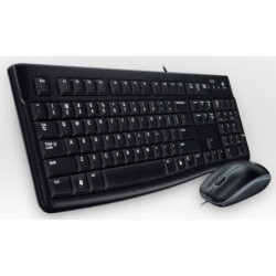 Keyboard Logitech LGT-MK120-US Black Dutch QWERTY