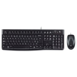 Keyboard Logitech LGT-MK120-US Black Dutch QWERTY