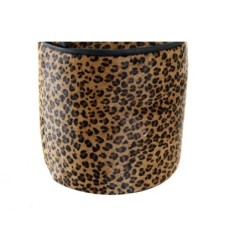 Door stop DKD Home Decor Leopard 19 x 19 x 19 cm