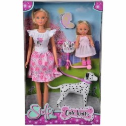 Doll Simba Love poupée dalmatien + Evi Love