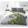 Nordic cover HOME LINGE PASSION Zenitude Blue 140 x 200 cm