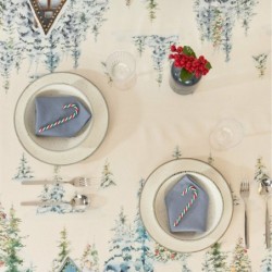 Stain-proof tablecloth Belum Christmas Landscape 155 x 155 cm