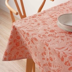 Stain-proof tablecloth Belum 32010D2 Orange 155 x 155 cm