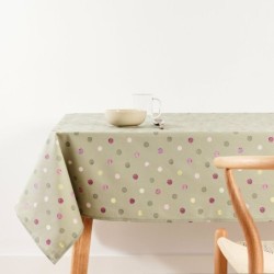 Tablecloth Belum Green 155 x 155 cm Spots