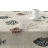 Tablecloth Belum 0120-318 155 x 155 cm Fish