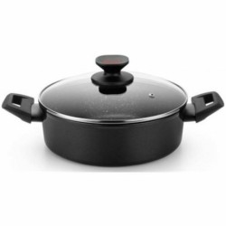 Casserole Monix TITAN ROCK Ø 32 cm Black