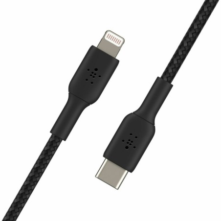 USB-C to Lightning Cable Belkin CAA004BT2MBK 2 m Black