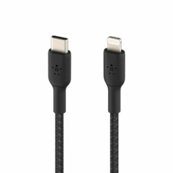 USB-C to Lightning Cable Belkin CAA004BT2MBK 2 m Black