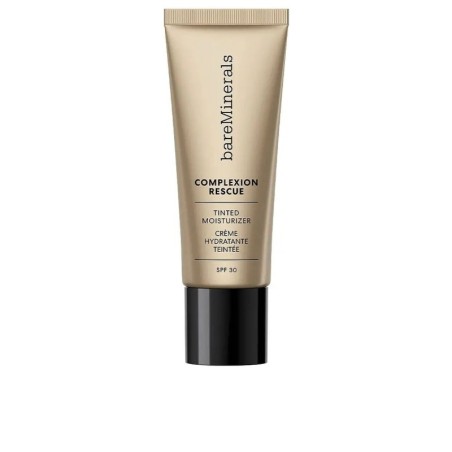 Hydrating Cream with Colour bareMinerals Complexion Rescue Cedar Spf 30 35 ml