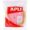 Adhesive Tape Apli Transparent 12 mm 66 m (36 Units)