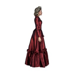 Costume for Adults My Other Me Saloon Red M/L (4 Pieces)