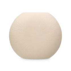 Vase Beige Ceramic 36 x 34 x 16 cm (2 Units) Circular