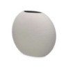 Vase Grey Ceramic 36 x 34 x 16 cm (2 Units) Circular