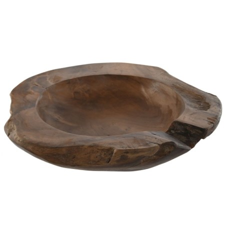 Centerpiece Home ESPRIT Natural Dark brown 45 x 45 x 6 cm