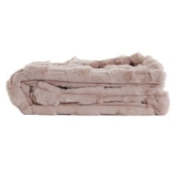 Blanket Home ESPRIT Light mauve 130 x 170 cm