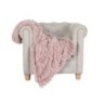 Blanket Home ESPRIT Light mauve 130 x 170 cm