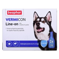 Food Supplement Beaphar VERMIcon Line-on Dog M Anti-parasites