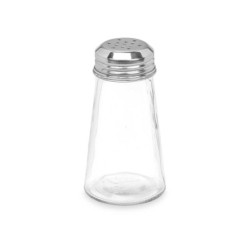 Salt and Pepper Set Transparent Glass 5,5 x 10,5 x 5,5 cm (48 Units) Conical