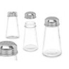 Salt and Pepper Set Transparent Glass 5,5 x 10,5 x 5,5 cm (48 Units) Conical