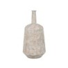 Vase Cream Iron 20 x 20 x 40,5 cm