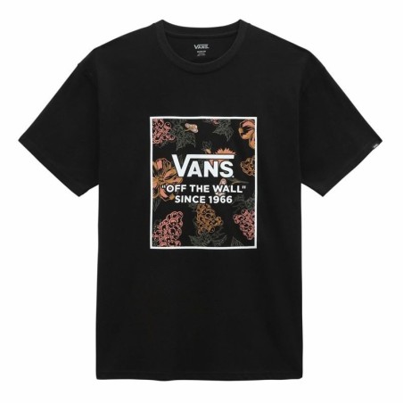 Men’s Short Sleeve T-Shirt Vans Box Garden Black