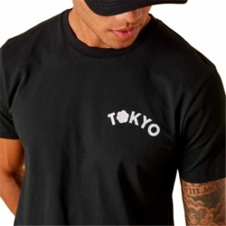 Short-sleeve Sports T-shirt New Era Food Black