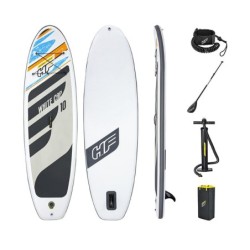 Inflatable Paddle Surf Board with Accessories Bestway Hydro-Force White 305 x 84 x 12 cm