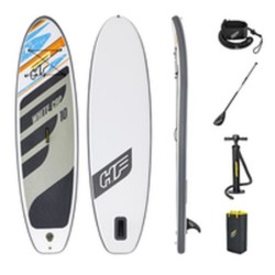 Inflatable Paddle Surf Board with Accessories Bestway Hydro-Force White 305 x 84 x 12 cm