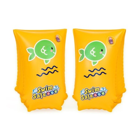 Sleeves Bestway 30 x 15 cm Fish Yellow