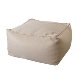 Pouffe Gissele Light brown 70 x 70 x 36 cm