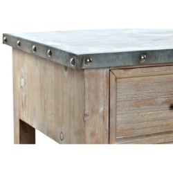 Console DKD Home Decor Wood Aluminium 160 x 40,5 x 81 cm