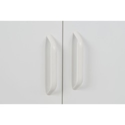 Cupboard Home ESPRIT White 85 x 50 x 180 cm