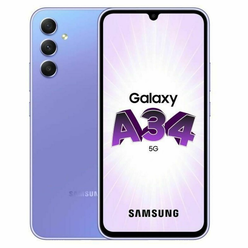 Smartphone Samsung A34 5G 6,6" 128 GB Purple Violet 6 GB RAM 128 GB