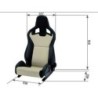 Racing seat Recaro SPORTSTER CS Black Co-pilot