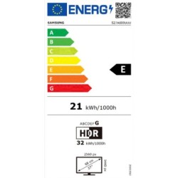 Monitor Samsung LS27A600UUUXEN Quad HD 27" 75 Hz