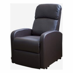 Reclining Armchair Astan Hogar Relax Chocolate Synthetic Leather