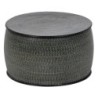 Side table 66 x 66 x 34,5 cm Black Aluminium (3 Units)